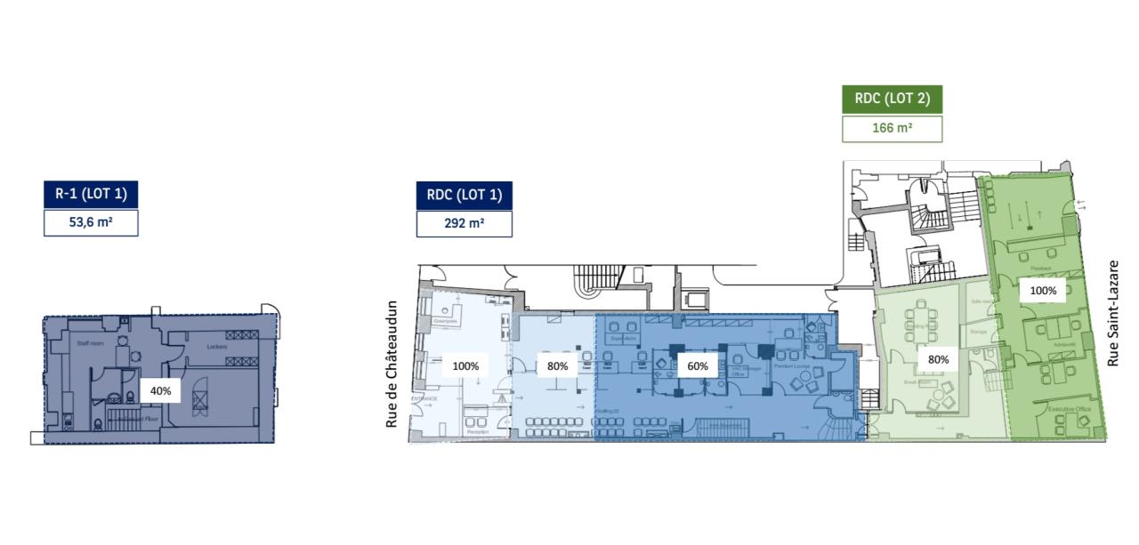 Bureau Paris 458m² Location bureau Paris OLBUR2424417 12